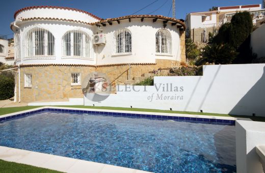 Belle Villa avec vue sur la mer à vendre à Benissa Costa