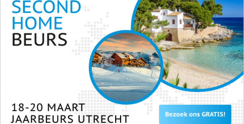 SELECT VILLAS предлагает вам недвижимость вашей мечты на выставке Second Home Expo 2022, которая пройдет с 18 по 20 марта в Утрехте, Нидерланды